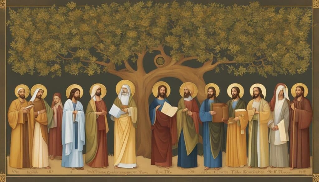 Jesus' Genealogy through Joseph