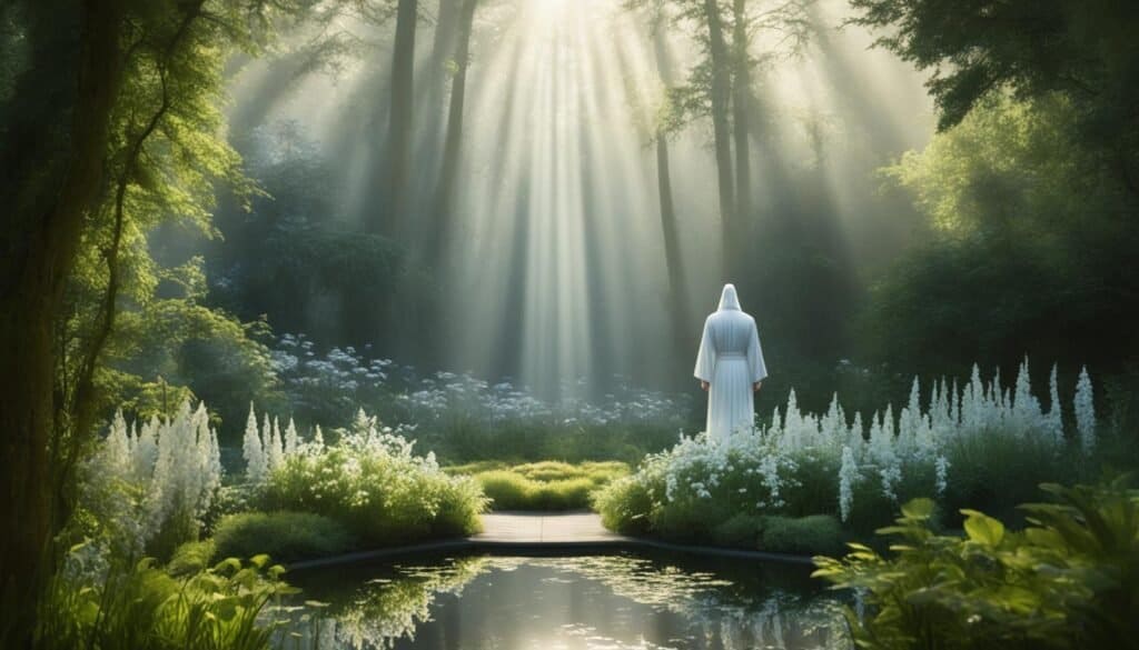 The Divine Walk in the Garden