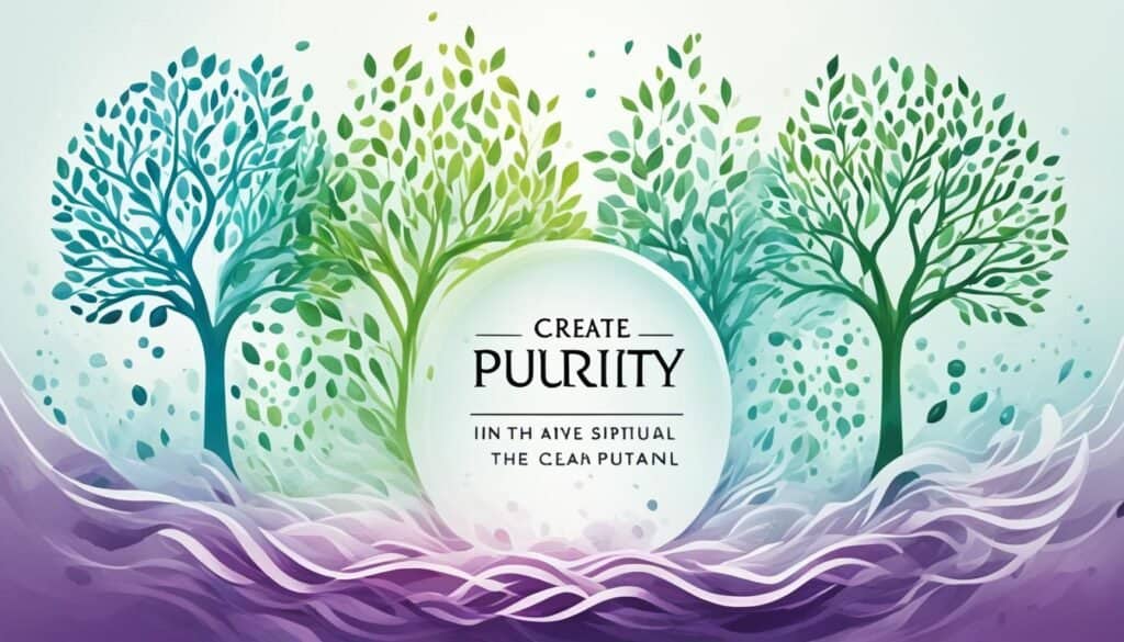 spiritual symbolism in purity laws