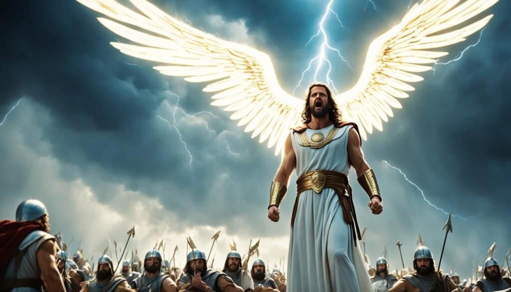 the angel of the lord saves israel from the midianites