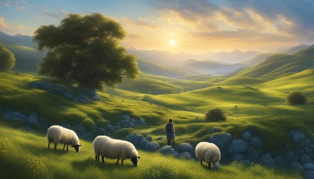 the lord is my shepherd - Psalm 23:1