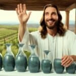 Jesus Turning Water into Wine