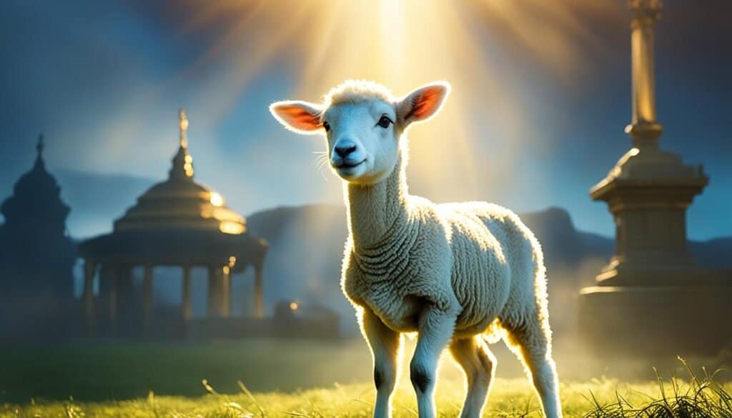 sacrificial system and the role of the lamb in atonement