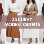 25 Curvy Modest Outfits