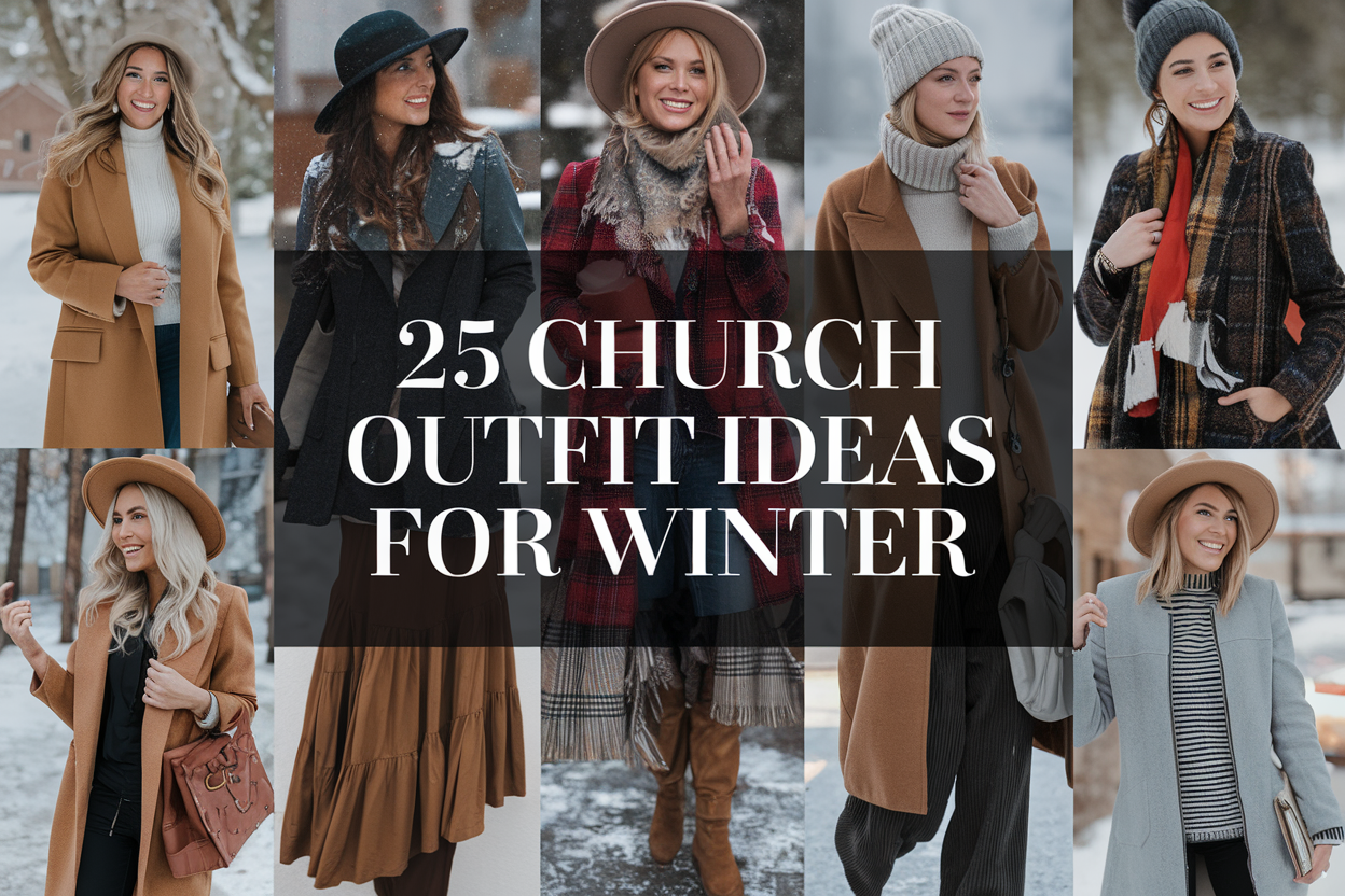 Church Outfit Ideas For Winter