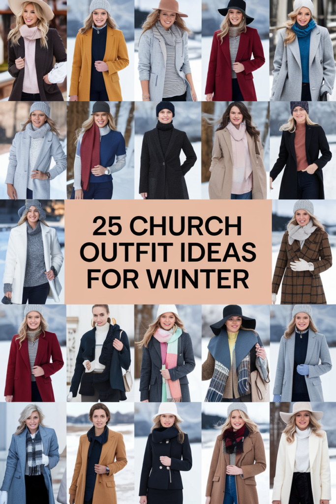 Church Outfit Ideas For Winter