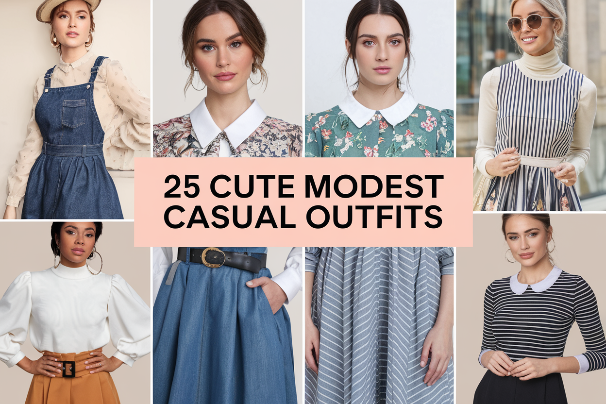 Cute Modest Casual Outfits