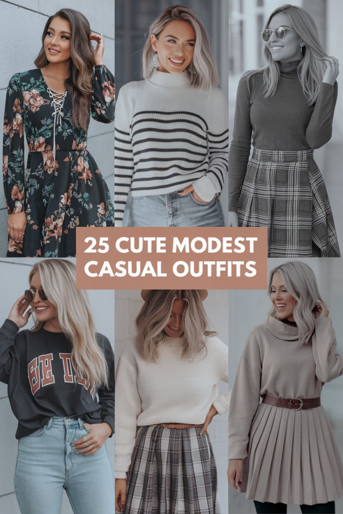 Cute Modest Casual Outfits