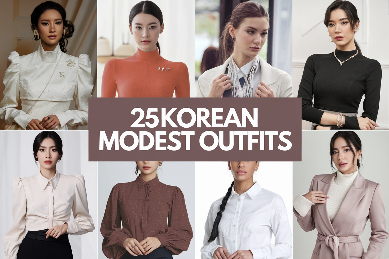 Korean Modest Outfits