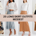 25 Long Skirt Outfits Modest