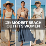 Modest Beach Outfits Women