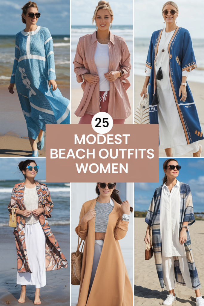 Modest Beach Outfits Women