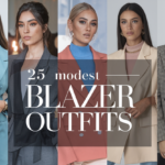 Modest Blazer Outfits