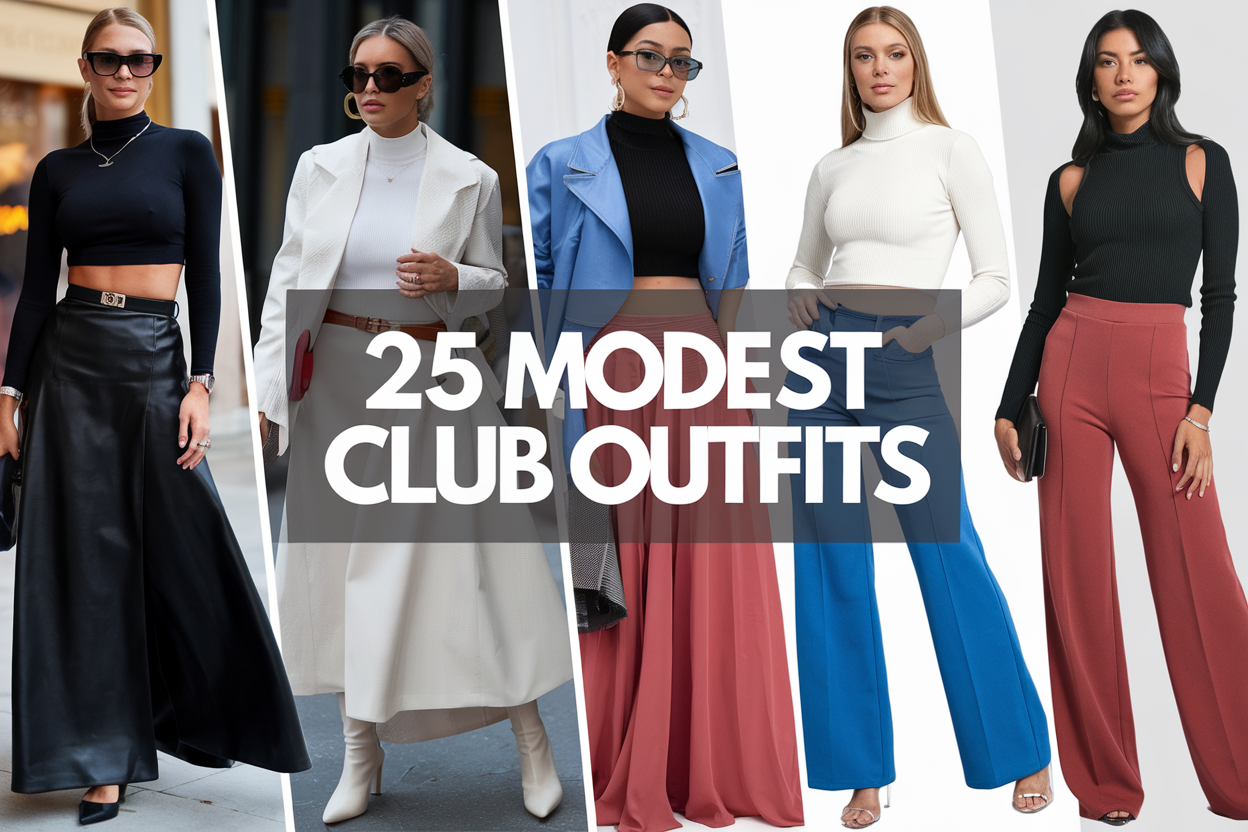 Modest Club Outfits