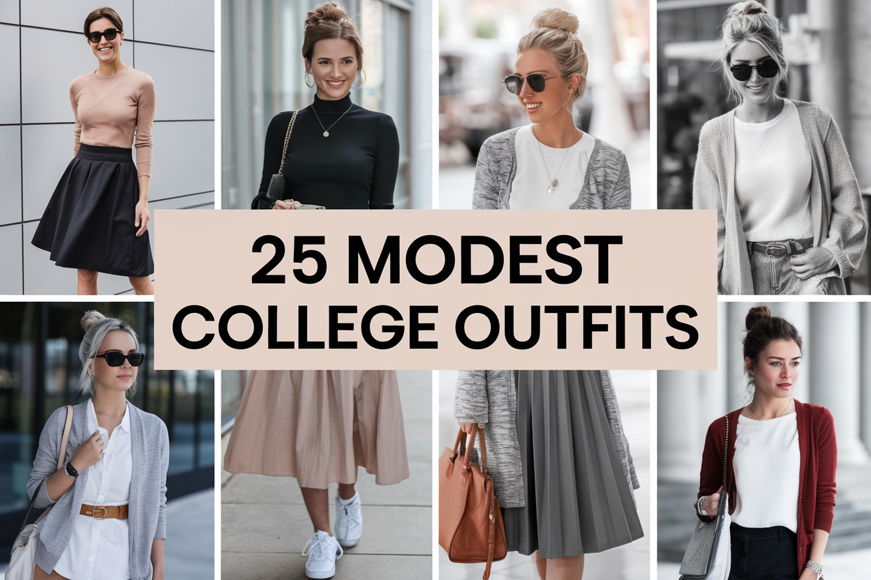 Modest College Outfits