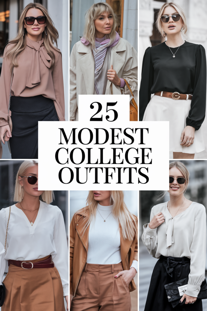 Modest College Outfits