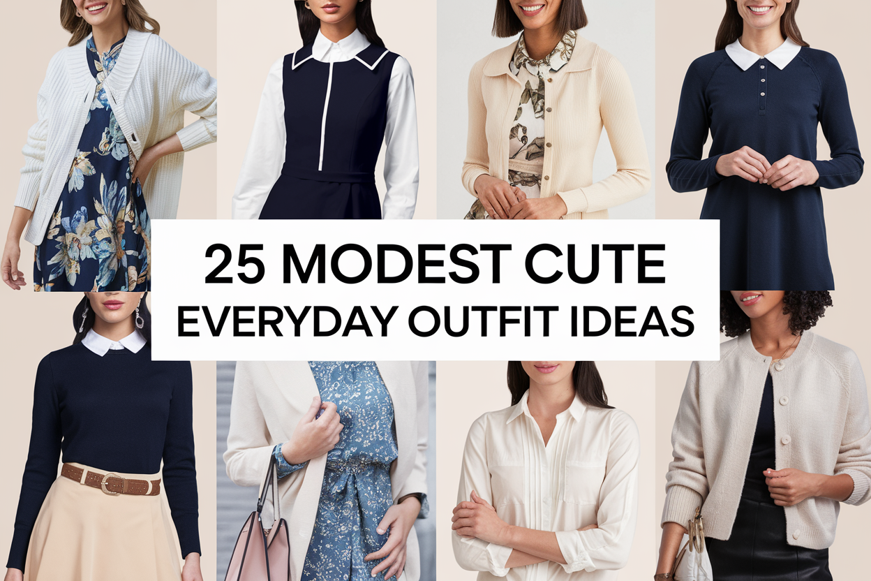 modest cute everyday outfits