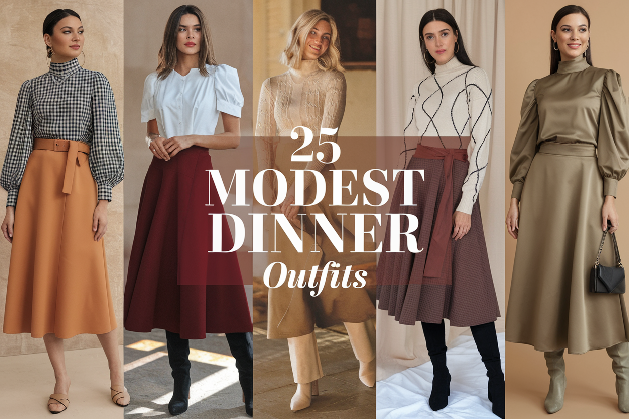 Modest Dinner Outfits