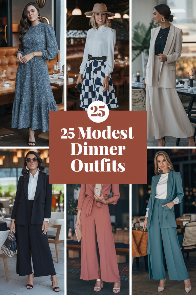 Modest Dinner Outfits