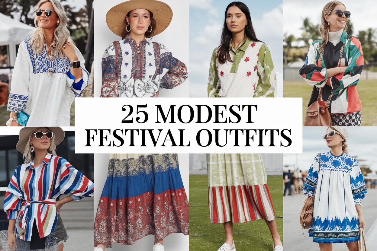 Modest Festival Outfits