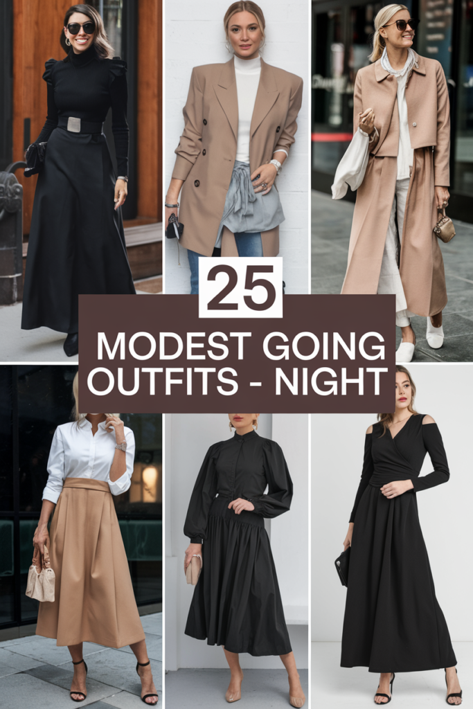 25 Modest Going Out Outfits Night