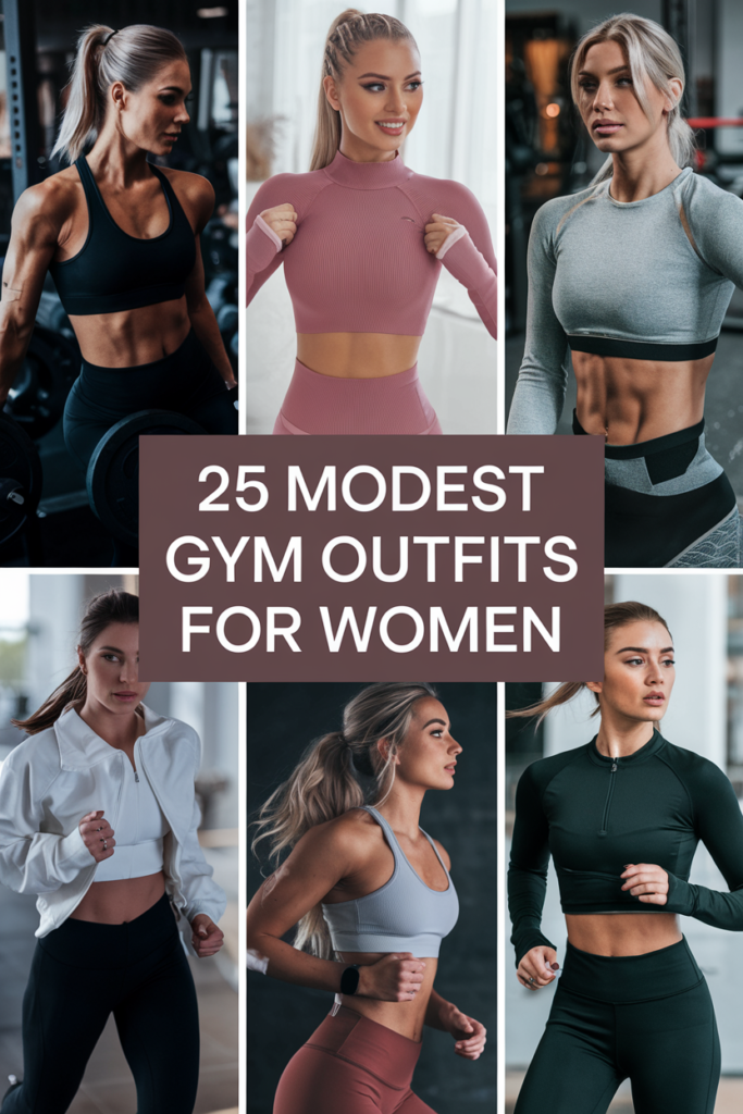 Modest Gym Outfits For Women