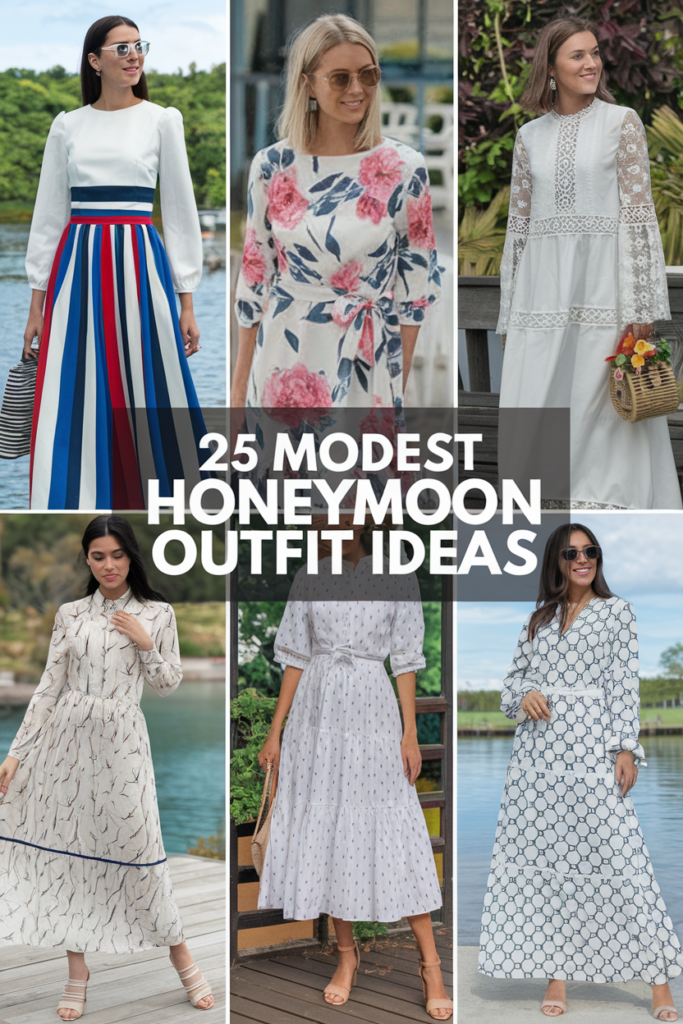 Modest Honeymoon Outfit