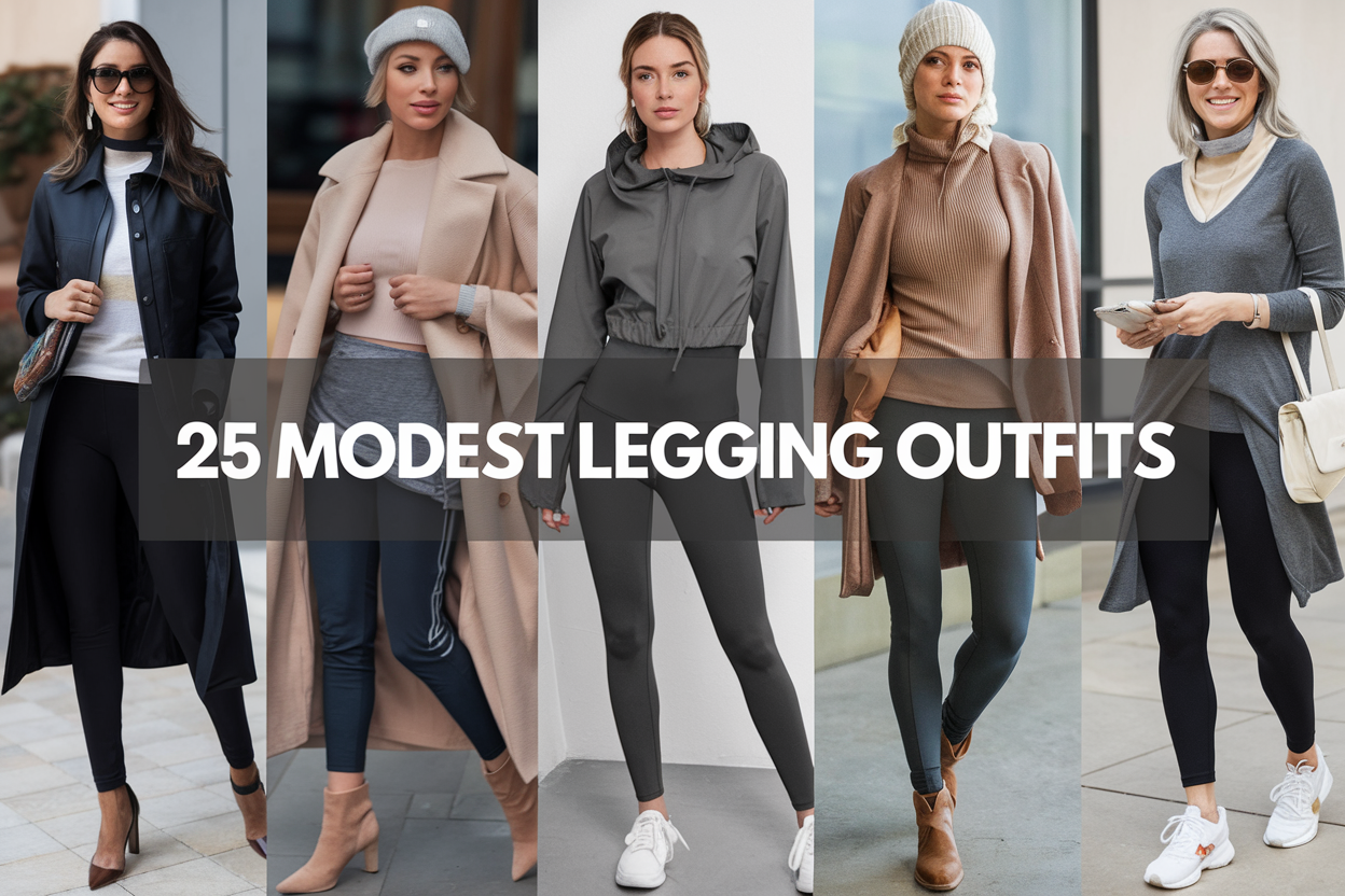 Modest Legging Outfits