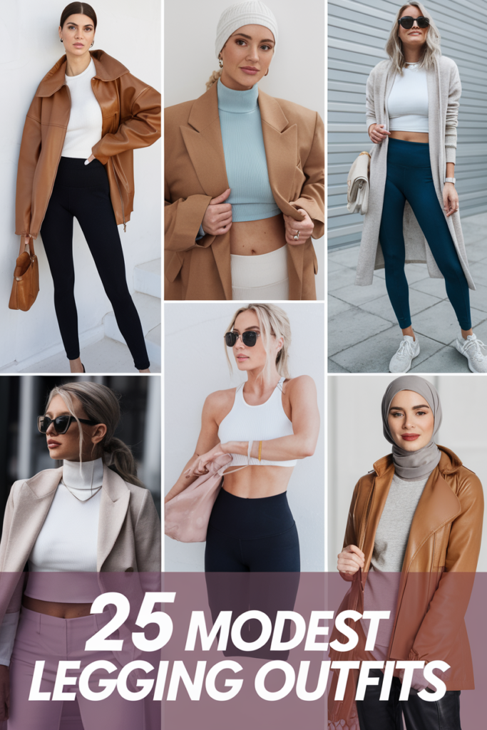 Modest Legging Outfits