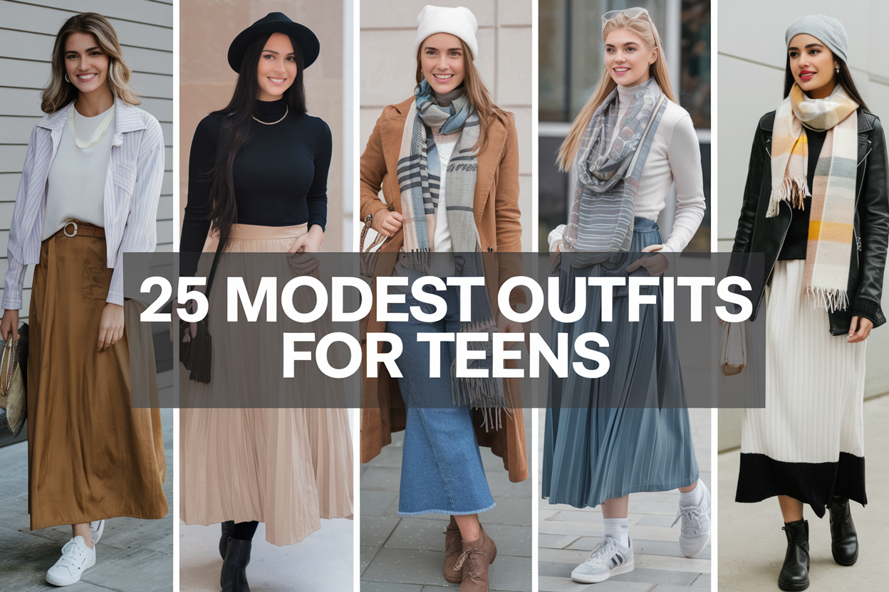 Modest Outfits For Teens