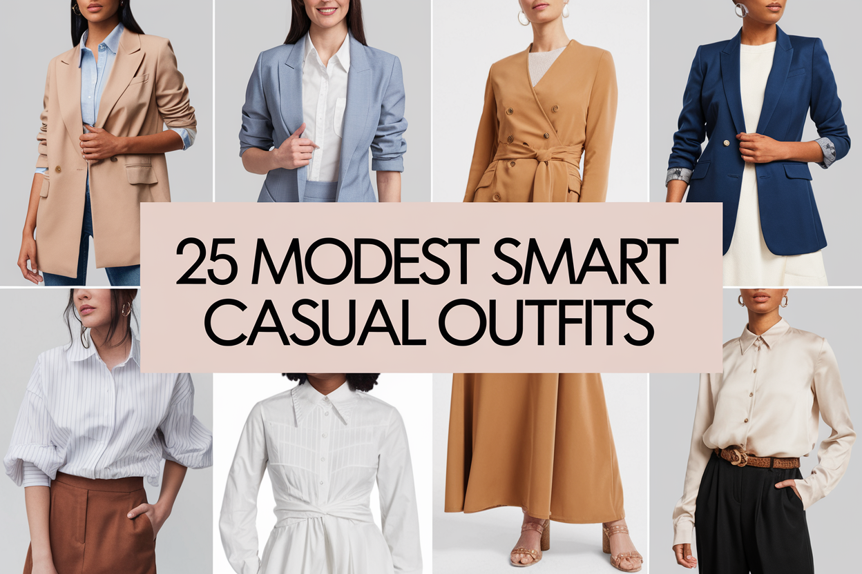 Modest Smart Casual Outfits