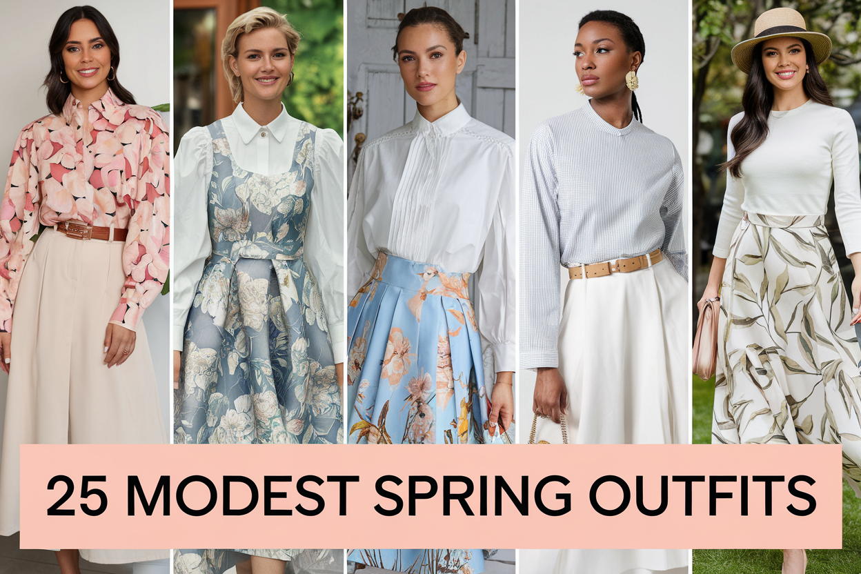 Modest Spring Outfits