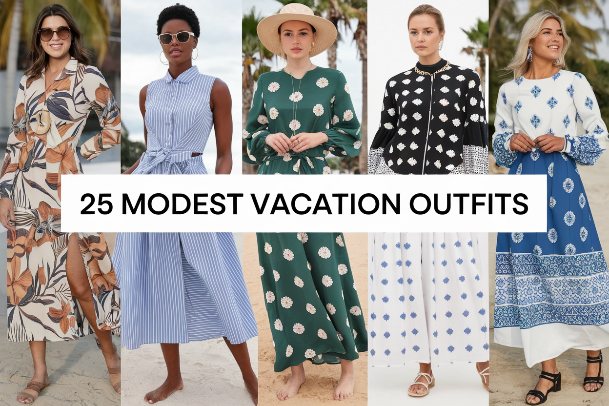 Modest Vacation Outfits