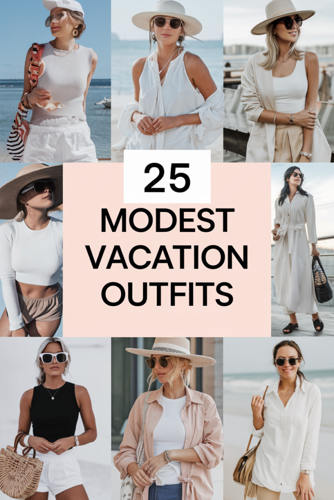 Modest Vacation Outfits