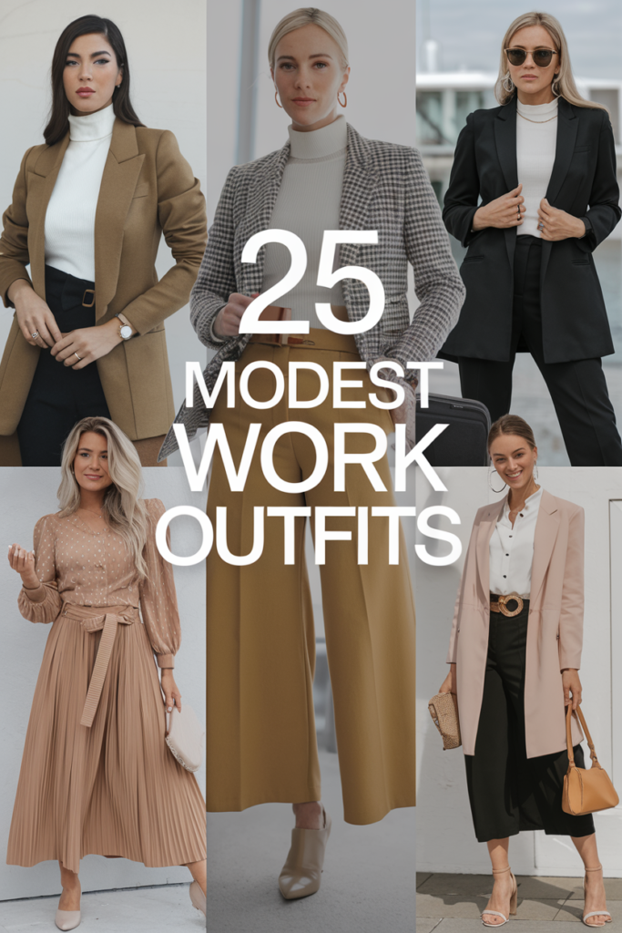 Modest Work Outfits