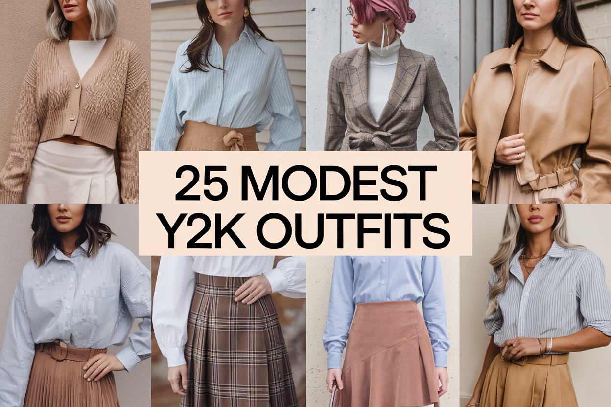 Modest Y2K Outfits