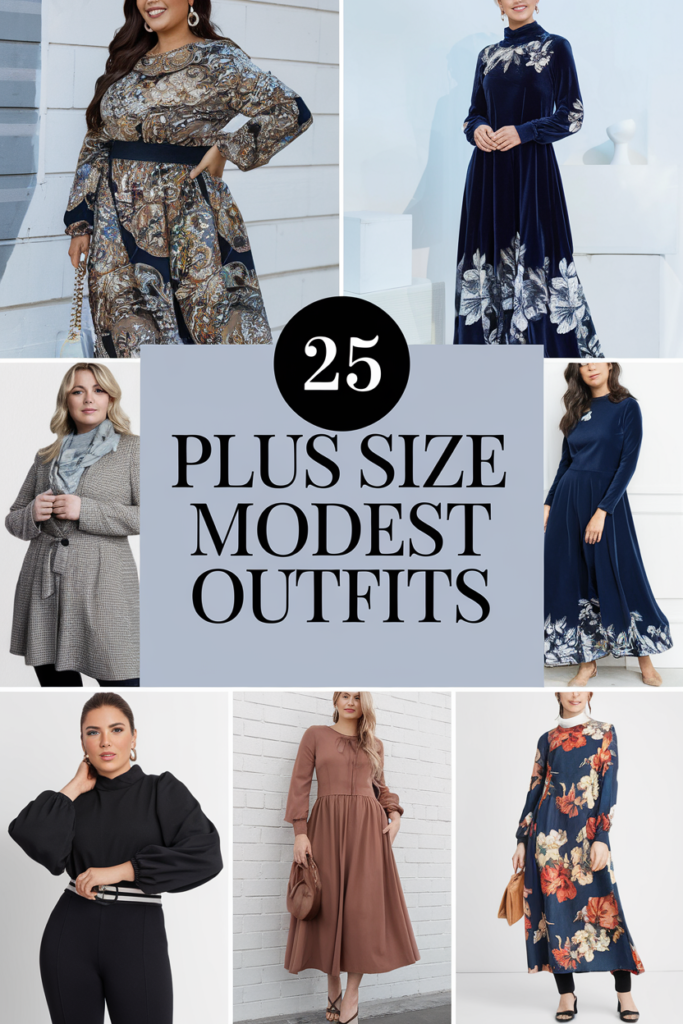 Plus Size Modest Outfits