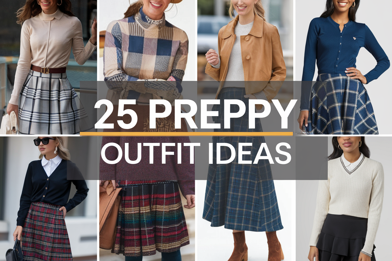 Preppy Modest Outfit Ideas