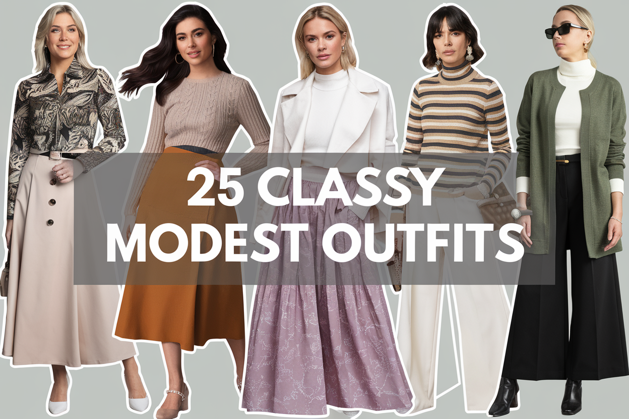 Classy Modest Outfits