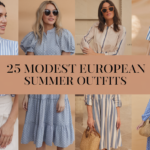 Modest Summer Outfits for Exploring Europe