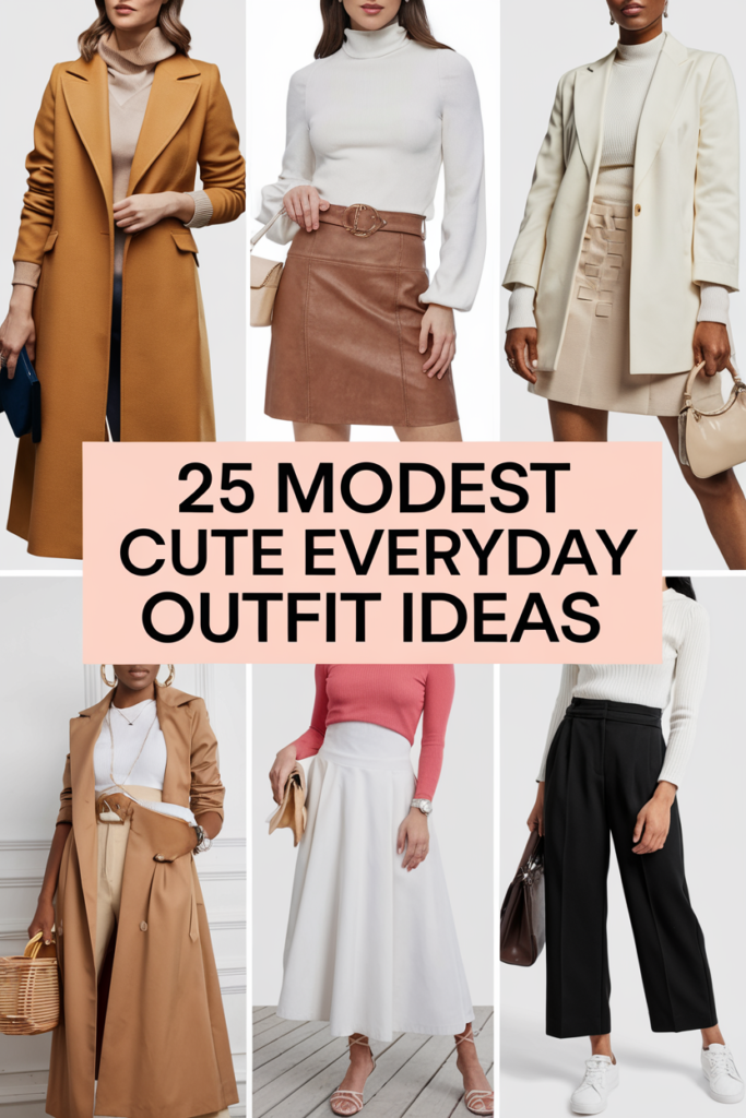 modest cute everyday outfits