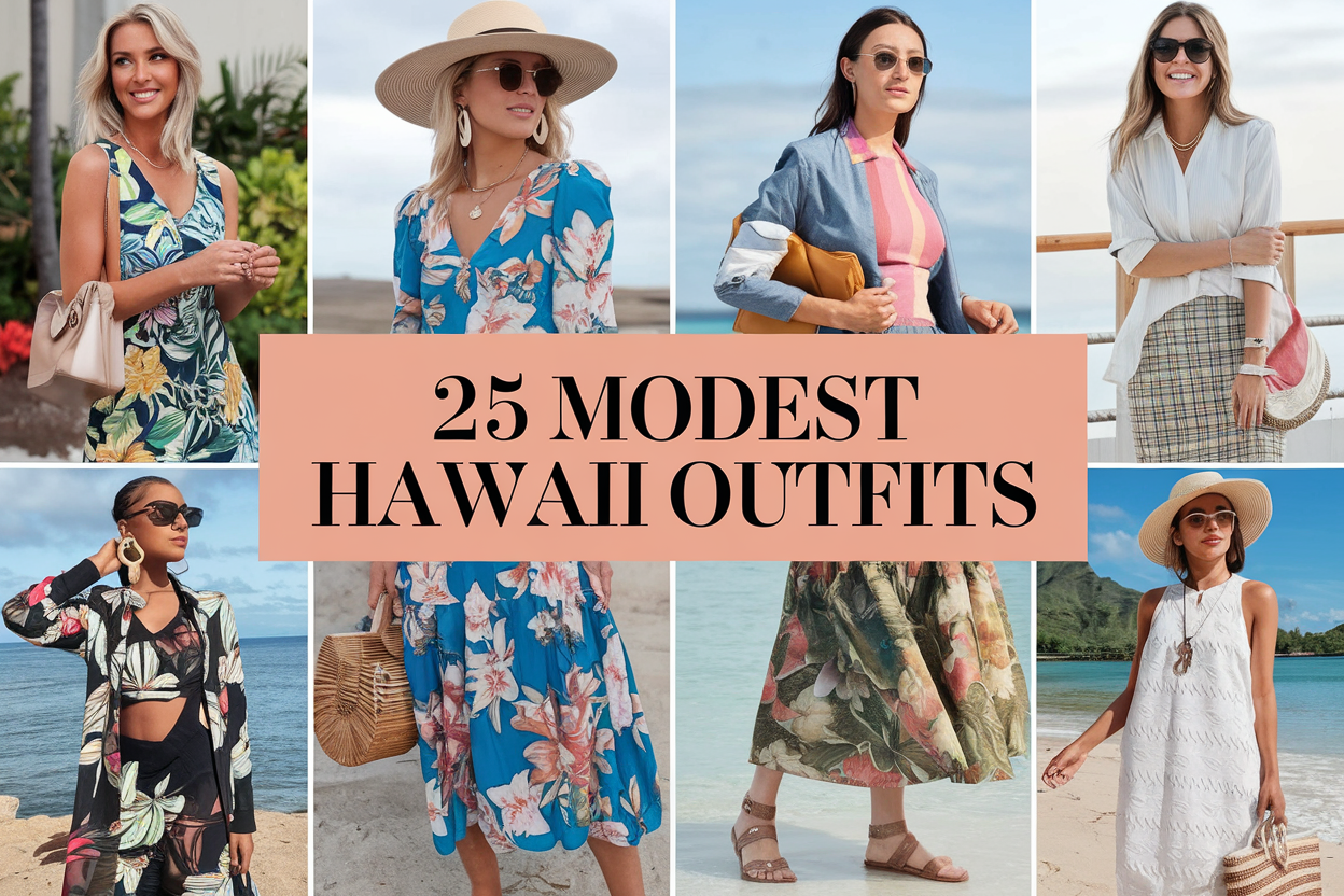 modest hawaii outfits