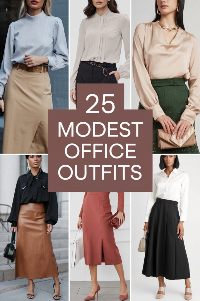 Modest Office Outfits