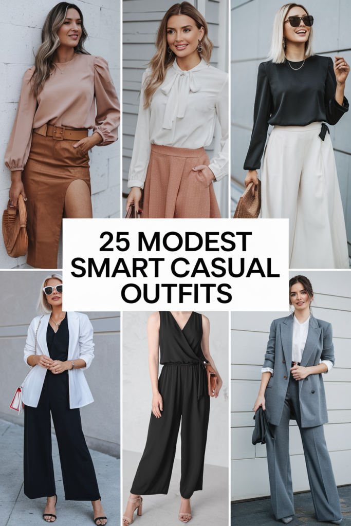 Modest Smart Casual Outfits