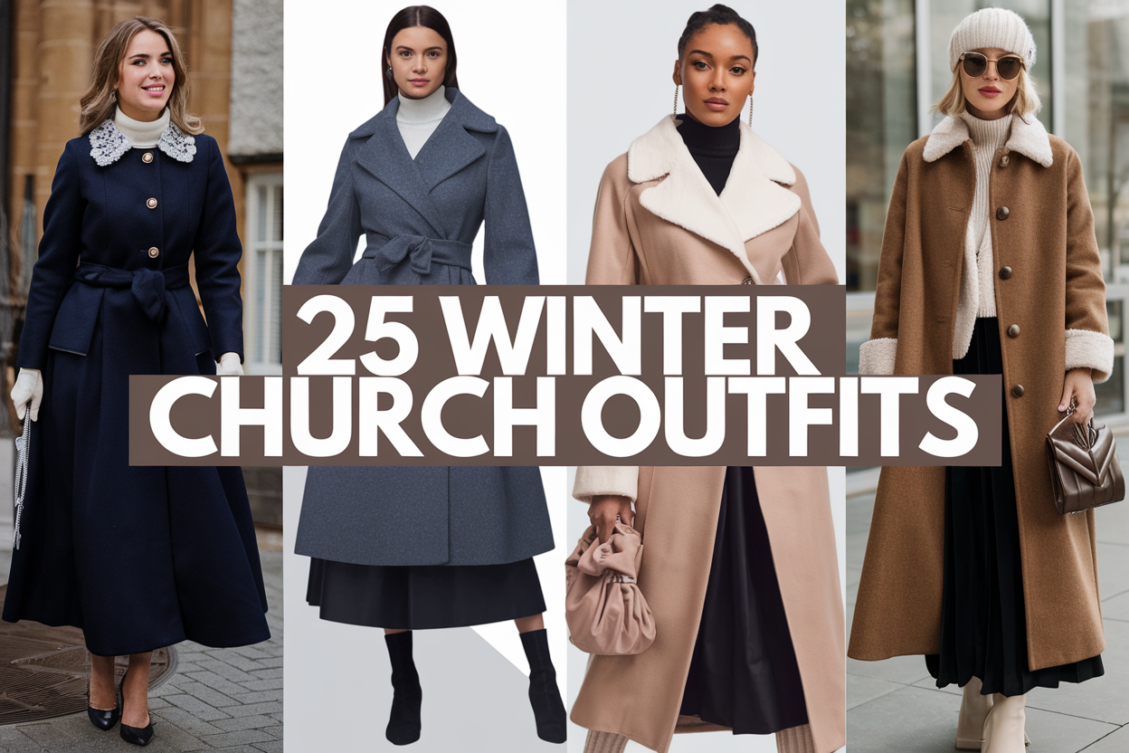 Winter Church Outfits