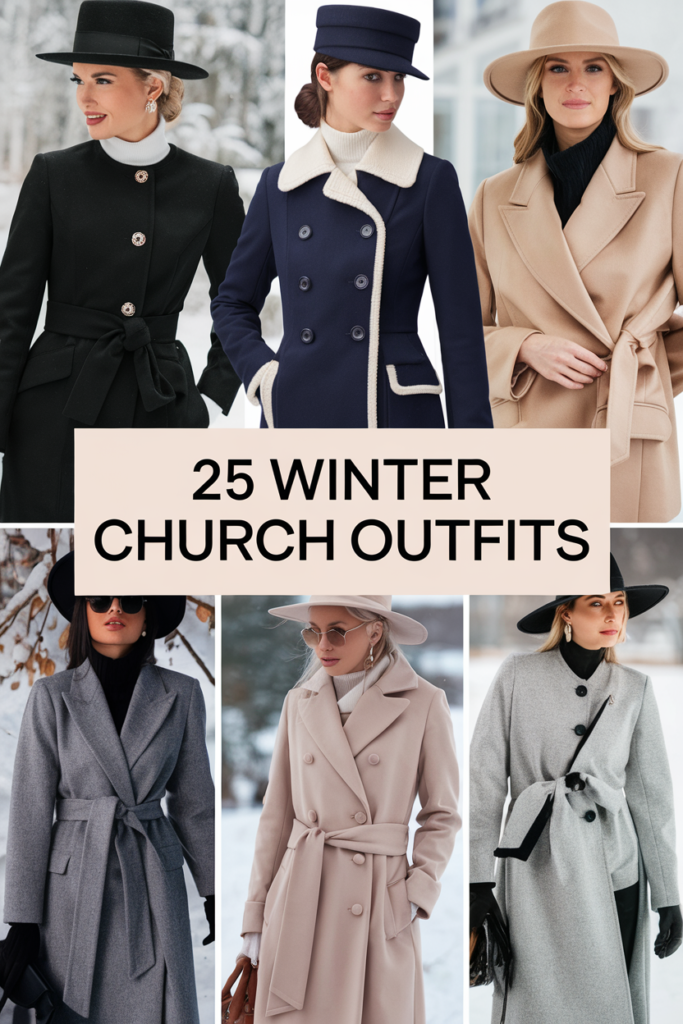 Winter Church Outfits