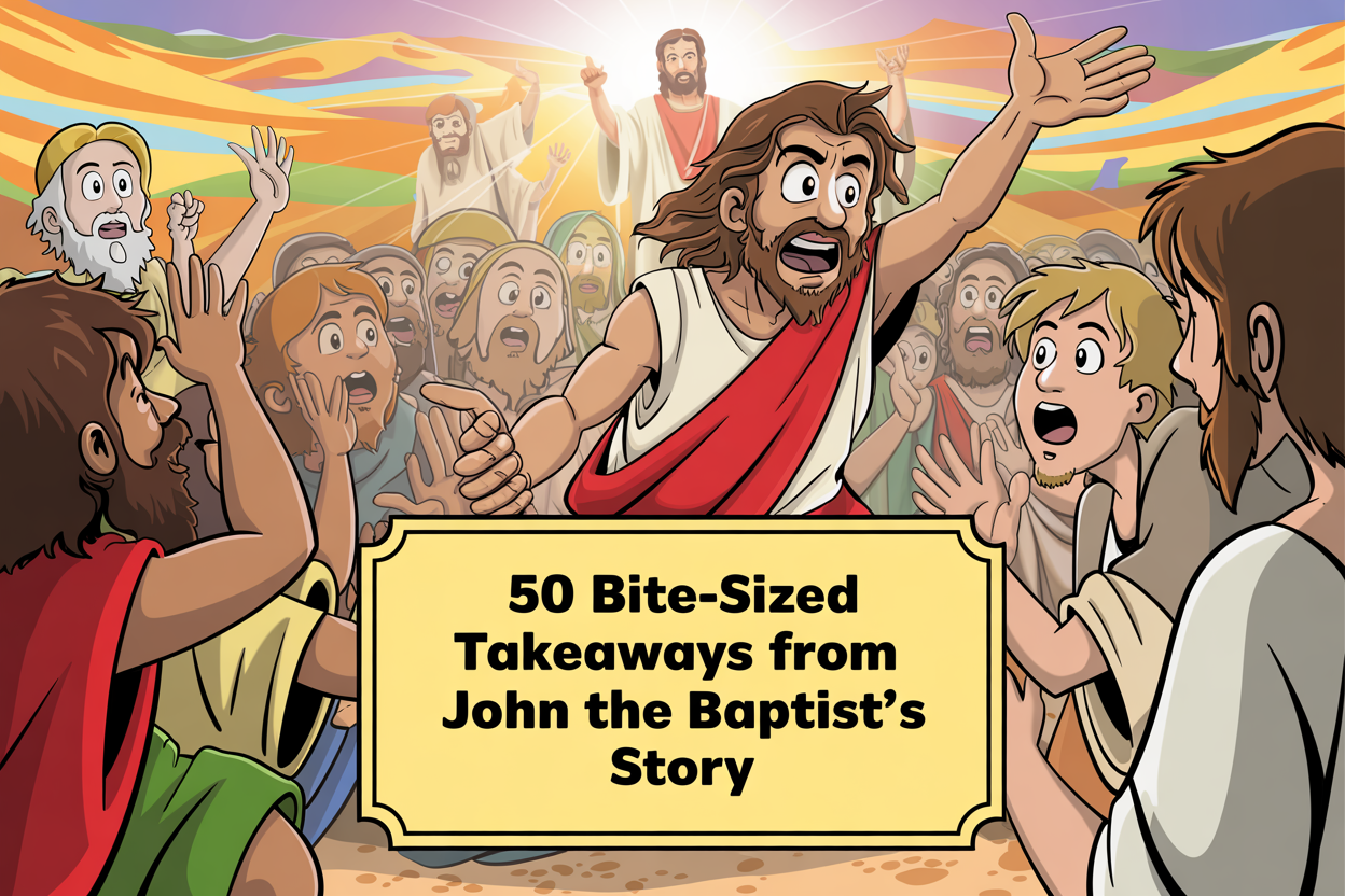 50 Bite-Sized Takeaways from John the Baptist’s Story