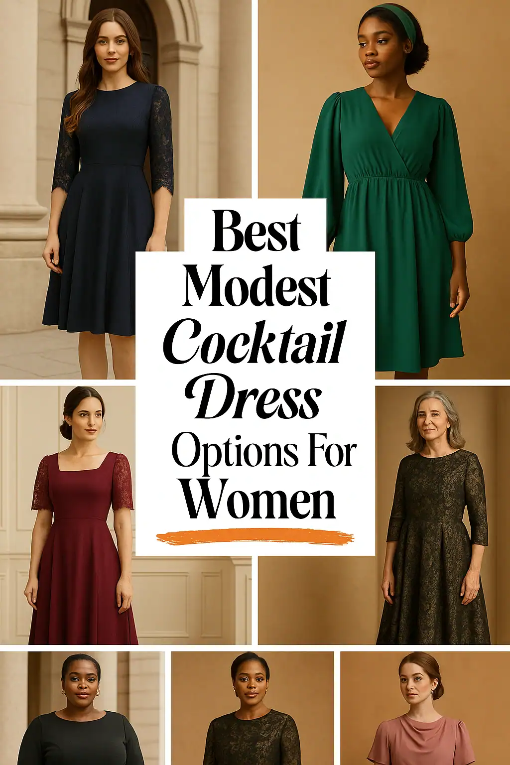 Modest Cocktail Dresses