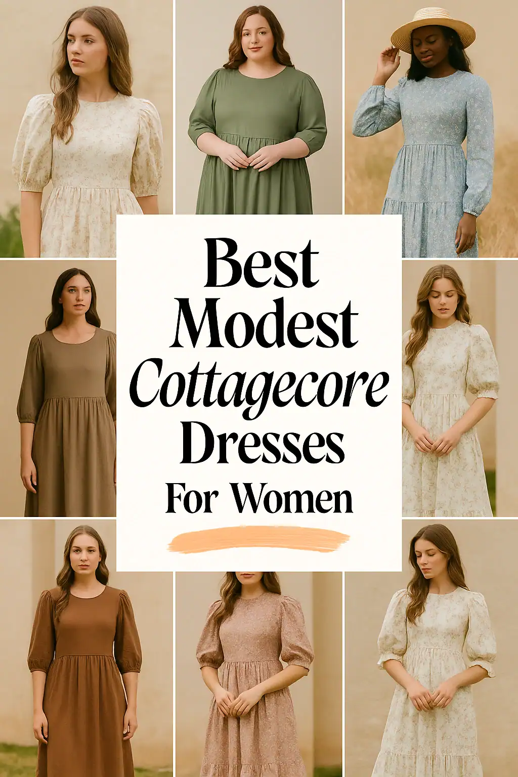 Modest Cottagecore Dresses