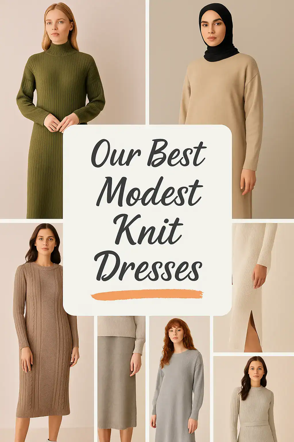 Modest Knit Dresses